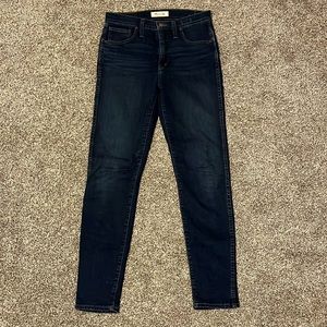 Madewell High Rise Skinny Jeans 27
